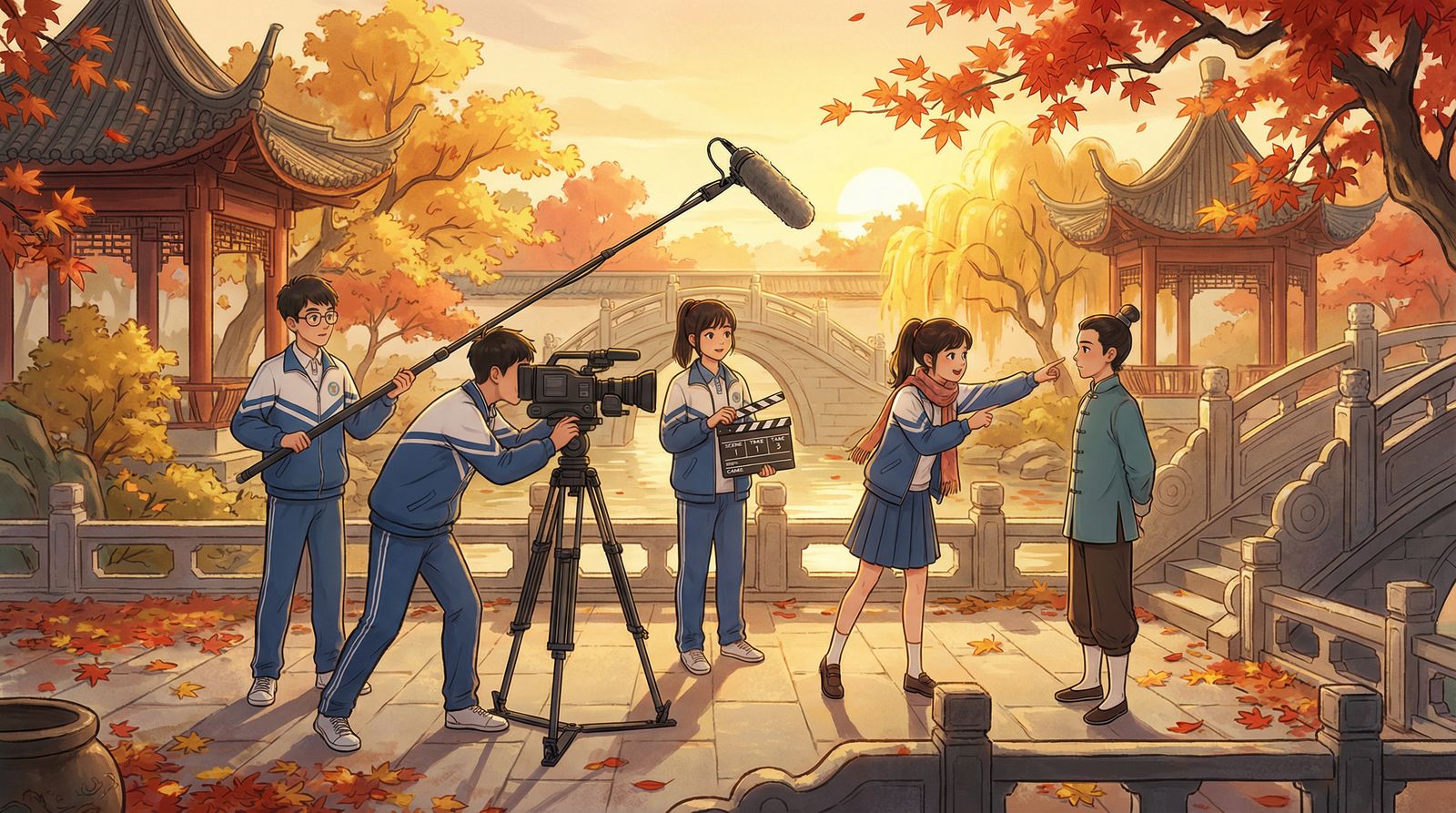 四虎传媒校园短片